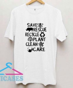 Save Bees Rescue Animals T Shirt