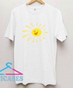 Smiling Sun With Rays T Shirt