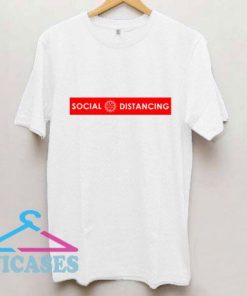 Social Distancing Logo T Shirt