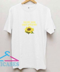 Sunshine Funny Floral Sunflower T Shirt