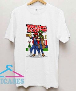 Super Mario Back To The Future T Shirt