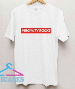 Virginity Rocks Funny Skippy T Shirt