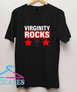 Virginity Rocks Hand T Shirt