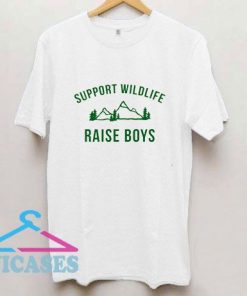 Wildlife Raise Boys Graphic T Shirt