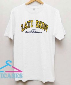 90’S David Letterman Late Show T Shirt