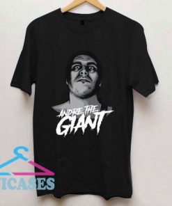 Andre The Giant Illustrated Face T Shirt