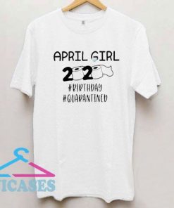 April Girls 2020 Birthday T Shirt