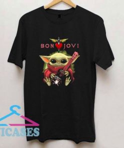 Baby Yoda Bon Jovi T Shirt