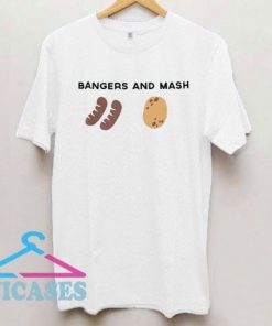 Bangers and Mash Cartoon T Shirt