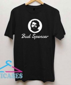 Bud Spencer Letter Logo T Shirt