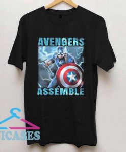 Captain America Avengers Assemble T Shirt