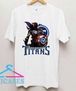 Captain America Tennessee Titans T Shirt