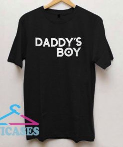 Daddy's Boy Letter T Shirt