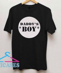 Daddy's Boy Logo T Shirt