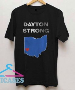 Dayton Ohio Strong Heart Logo T Shirt