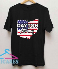 Dayton Strong American Flag T Shirt