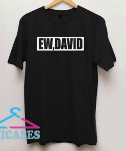 Ew David Box Logo T Shirt