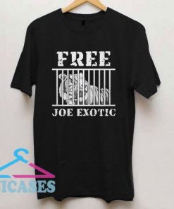 Free Joe Exotic Cage Draw T Shirt