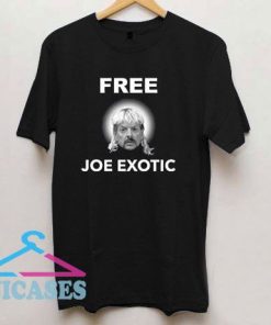 Free Joe Exotic Draw Face Logo T Shirt