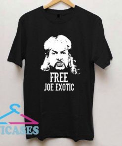 Free Joe Exotic Face Draw T Shirt
