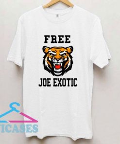 Free Joe Exotic Tiger Face T Shirt