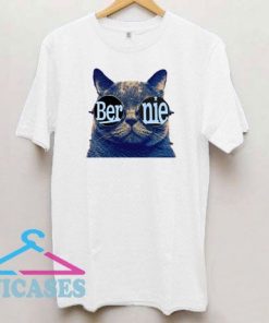 Hipster Cat for Bernie Sanders T Shirt
