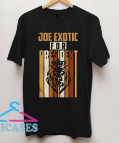 Joe Exotic For President Logo Retro T Shirt