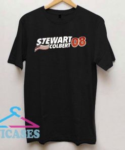 Jon Stewart Stephen Colbert 08 T Shirt