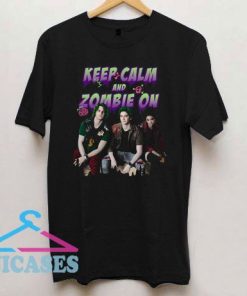 Keep Calm and Zombie On T Shirt