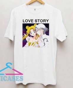 Love Story Sailor Moon T Shirt