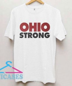 Ohio Strong Logo Font T Shirt