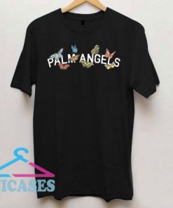 Palm Angels Butterfly College T Shirt