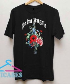 Palm Angels Flowers T Shirt