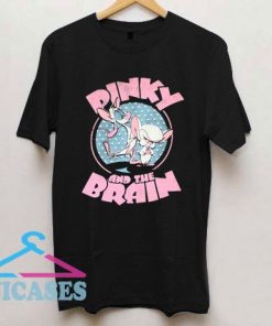 Pinky And The Brain Black T Shirt