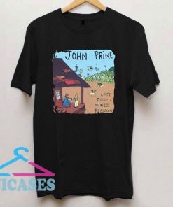 Print John Prine Logo T Shirt