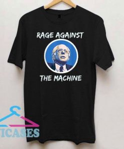 Rage Against Bernie The Machine Circle Logo T Shirt