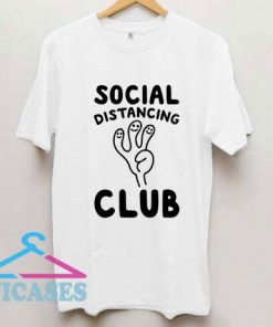 Social Distancing Club Fingers T Shirt
