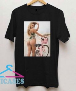Sommer Ray Riding Bicycle T Shirt