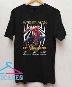 Spider-man 58th Anniversary T Shirt