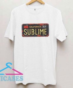 Sublime License Plate T Shirt