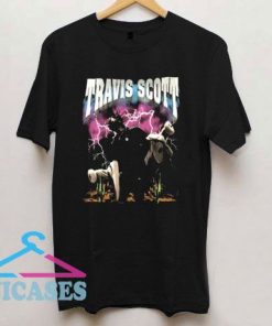Travis Scott Lightning Vintage T Shirt