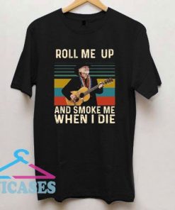 Vintage Willie Nelson Roll Me Up T Shirt