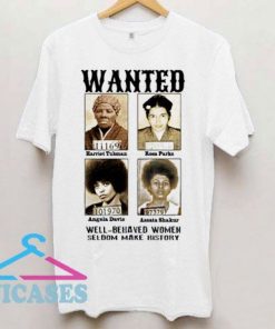Wanted Angela Davis T Shirt