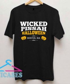 Wicked Pissah Boston Halloween T Shirt