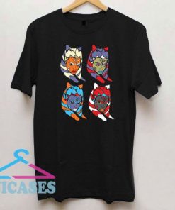 Ahsoka Tano Pop Art T Shirt