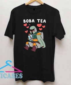 Boba Fett Drink Boba Tea T Shirt