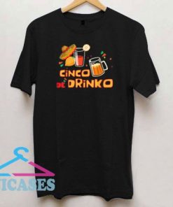 Cinco De Drinko Mexican Fiesta T Shirt