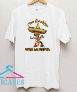 Cinco De Mayo Chillig Guitar Viva La Fiesta T Shirt