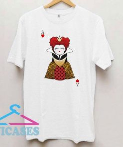Kokeshi Card Queen of Hearts T Shirt