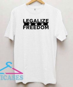 Legalize Freedom Logo T Shirt